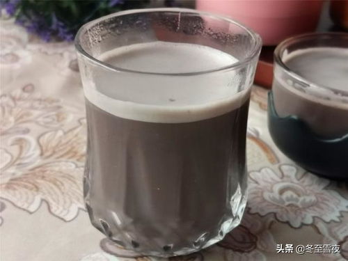 黑豆豆浆的营养制作与教学