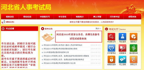 河北公务员笔试成绩查询全攻略，从准备到结果，一步步详解