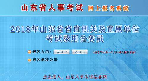 山东省公务员报名入口全解析，轻松开启公职之路